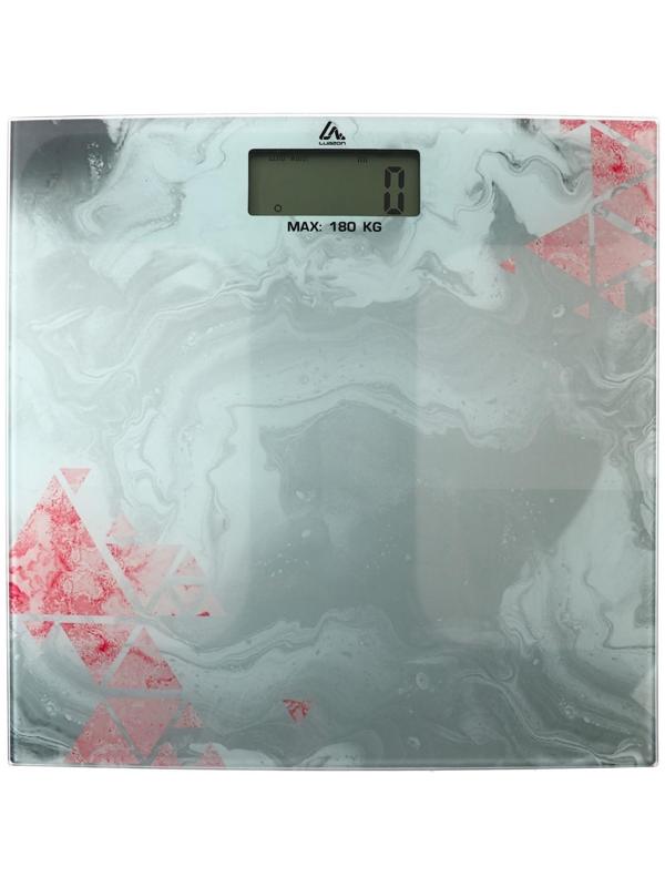 Весы напольные Luazon LVE-021, электронные, до 180 кг, 2хAAА (не в комплекте)