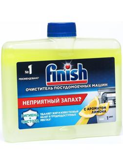 Средство чистящее для посудомоечных машин Finish с ароматом лимона, 250 мл