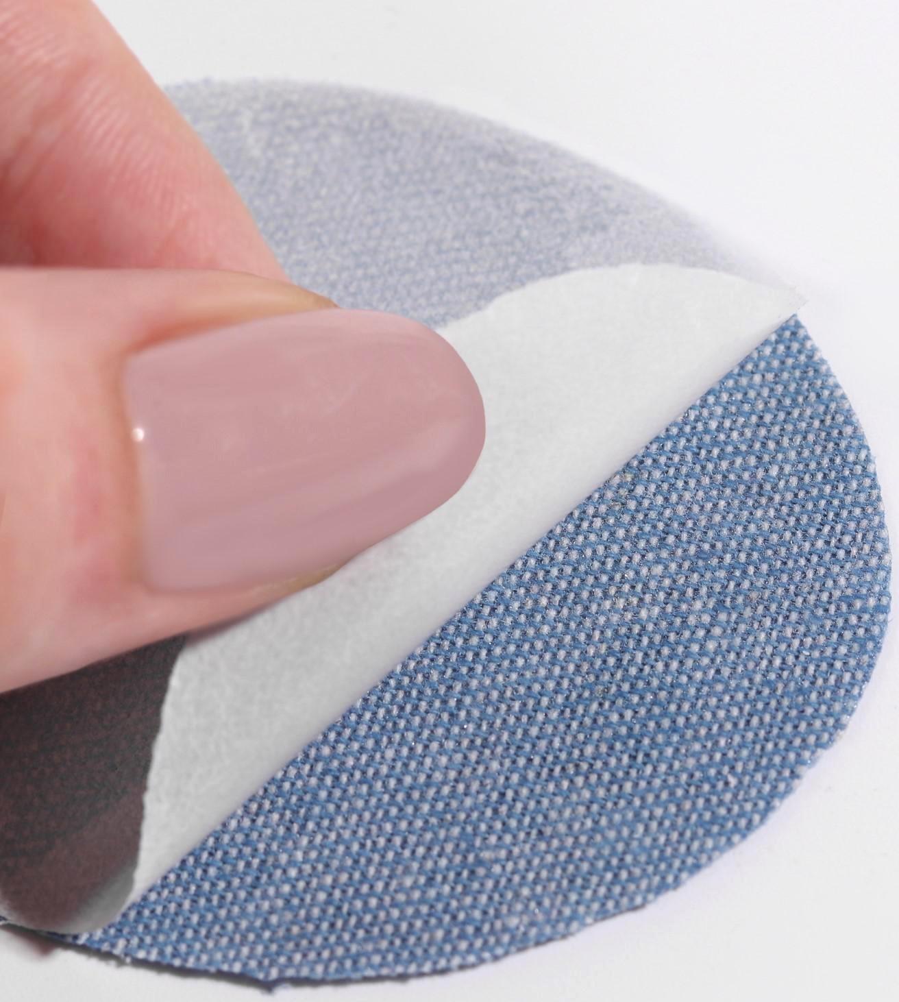 Заплатки для одежды, 7 × 5,5 см, термоклеевые, пара, цвет джинс