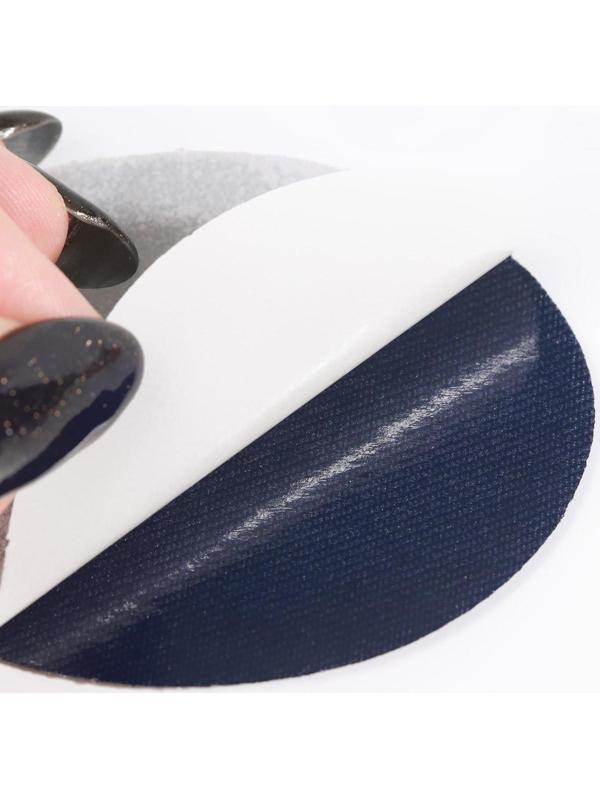 Заплатки для одежды, 7 × 5,5 см, термоклеевые, пара, цвет синий джинс