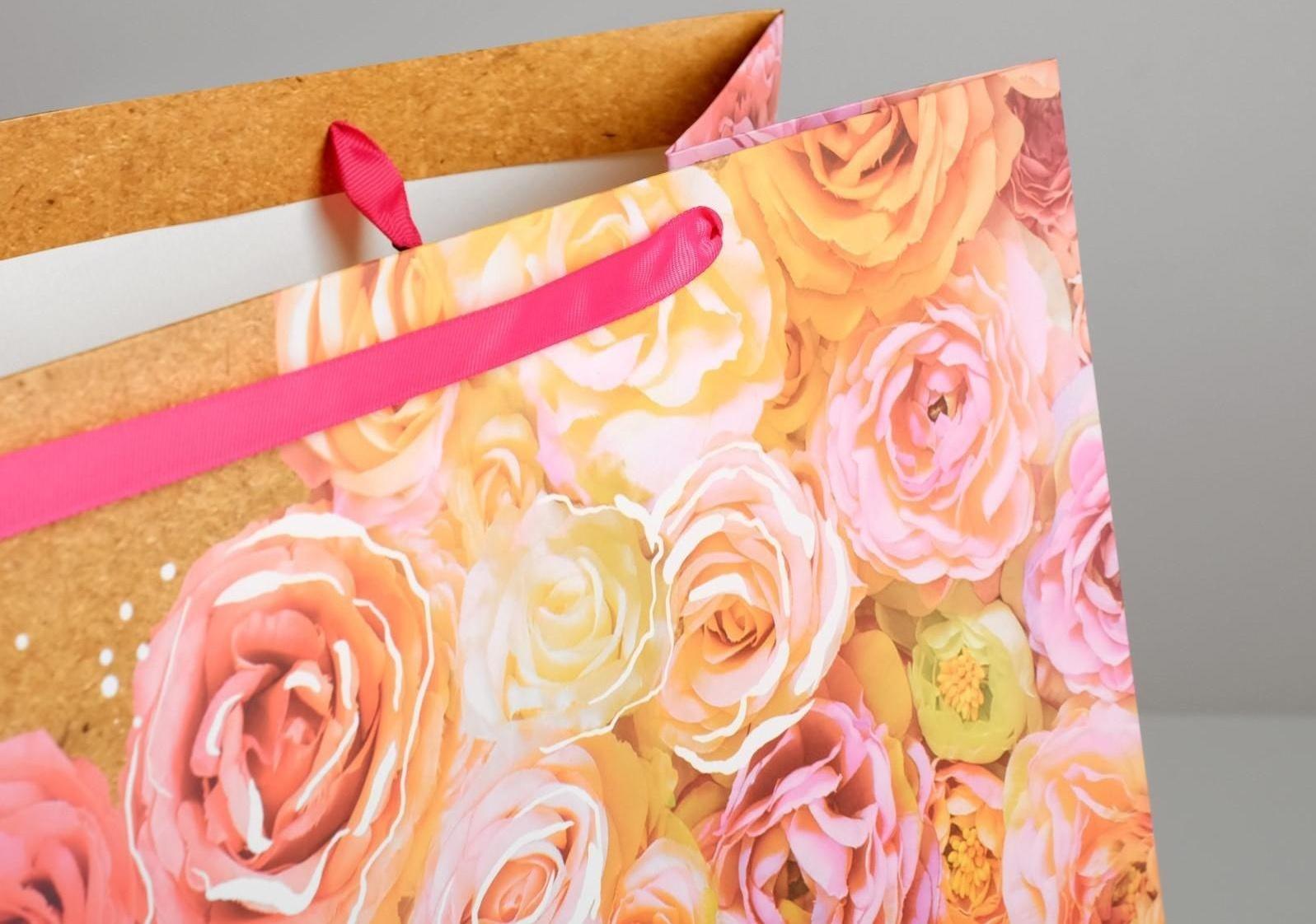 Пакет ламинированный горизонтальный «Прекрасный праздник», XL 49 × 40 × 19 см