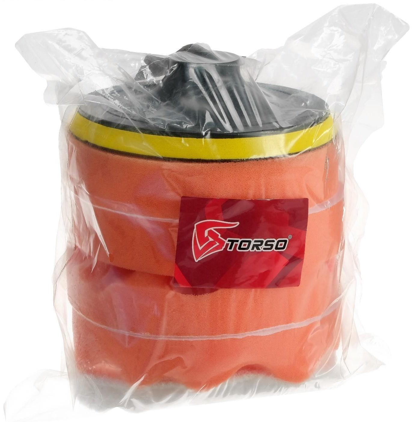 Круг для полировки TORSO, 125 мм, набор 7 предметов