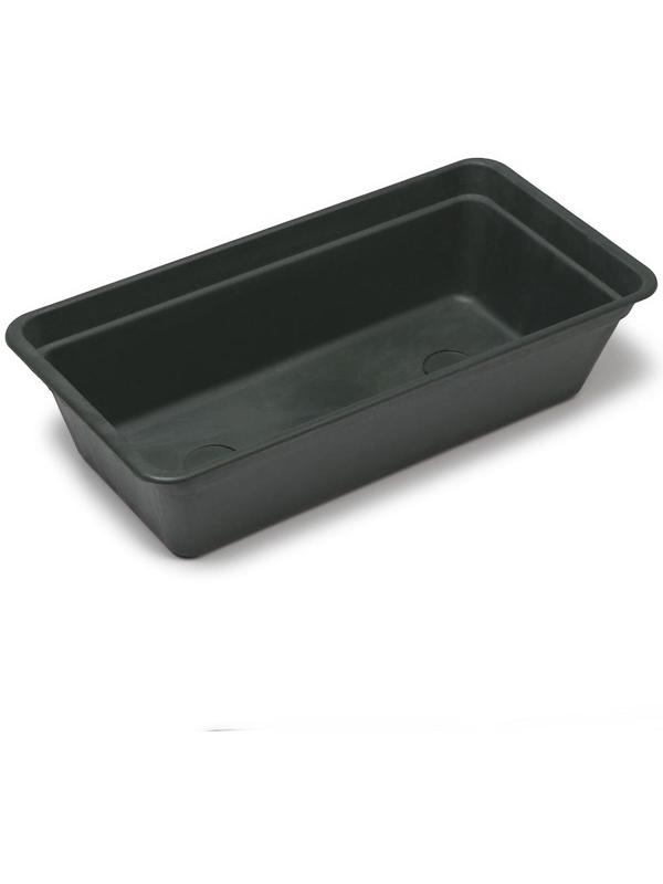 Ящик для рассады, 40 × 20 × 10 см, 4 л., чёрный, «Супер Урожай»