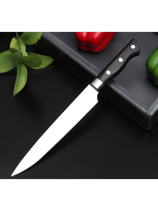 Нож кухонный «Кронос», лезвие 20 см