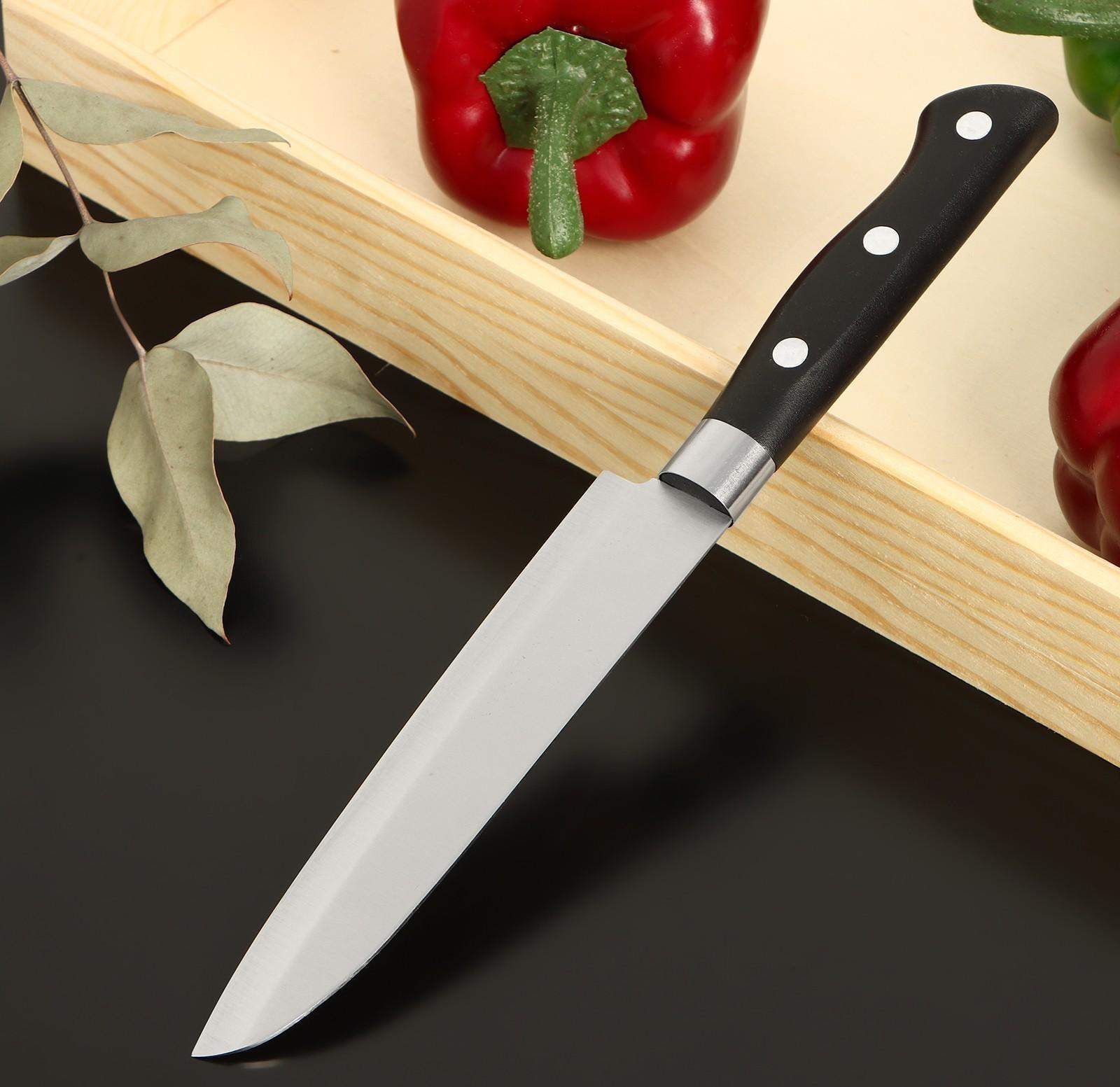 Нож кухонный «Кронос», лезвие 13,5 см