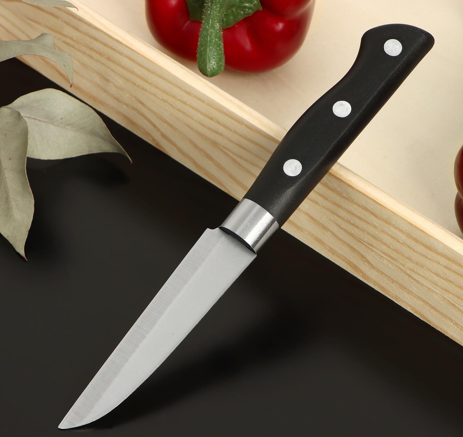 Нож кухонный «Кронос», лезвие 9 см