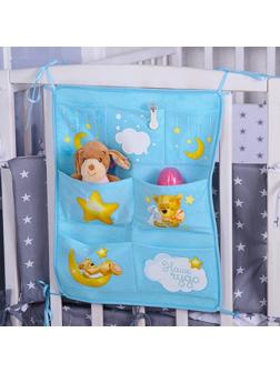 Органайзер на кроватку «Наше Чудо», 50 х 40 см, 7 карманов