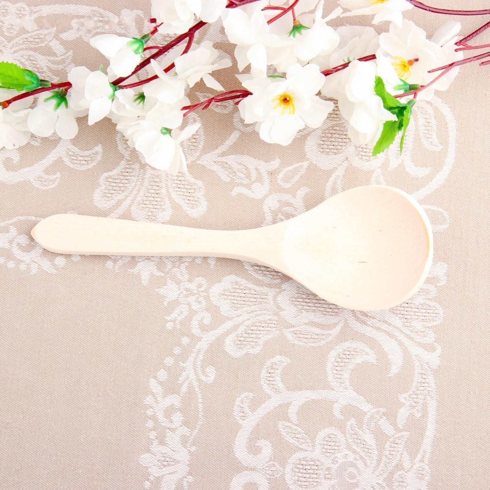 Ложка, фрезерная, салатная, 6×21 см