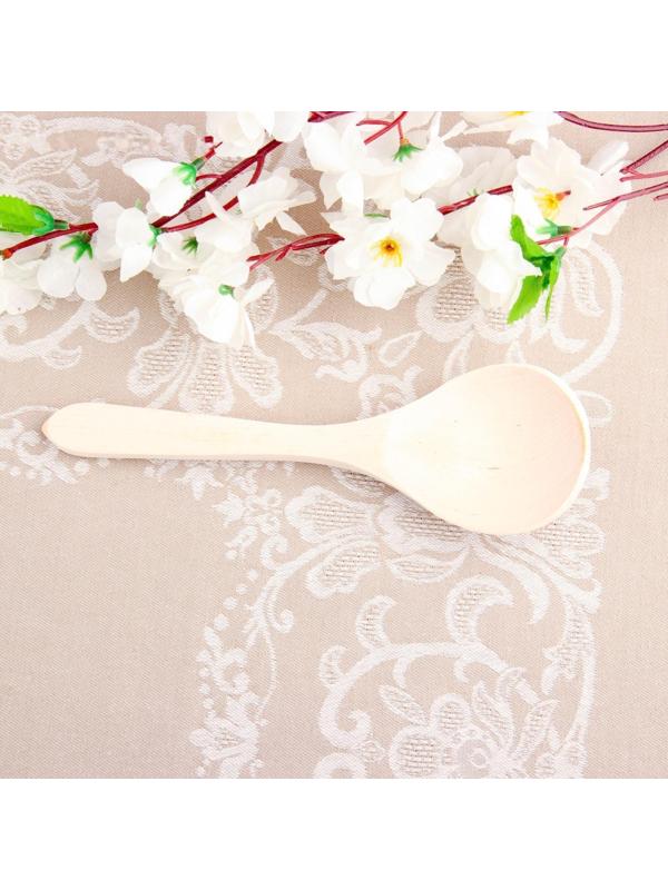 Ложка, фрезерная, салатная, 6×21 см