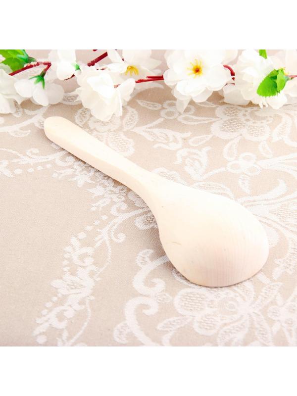 Ложка, фрезерная, салатная, 6×21 см