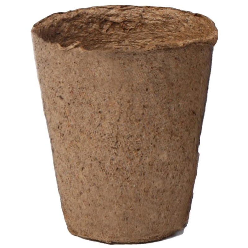 Торфяной горшок Greengo для рассады, 100 мл, 6 × 6 см, 180 шт.