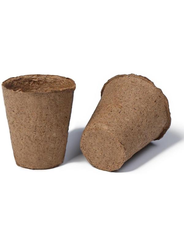 Торфяной горшок Greengo для рассады, 100 мл, 6 × 6 см, 180 шт.