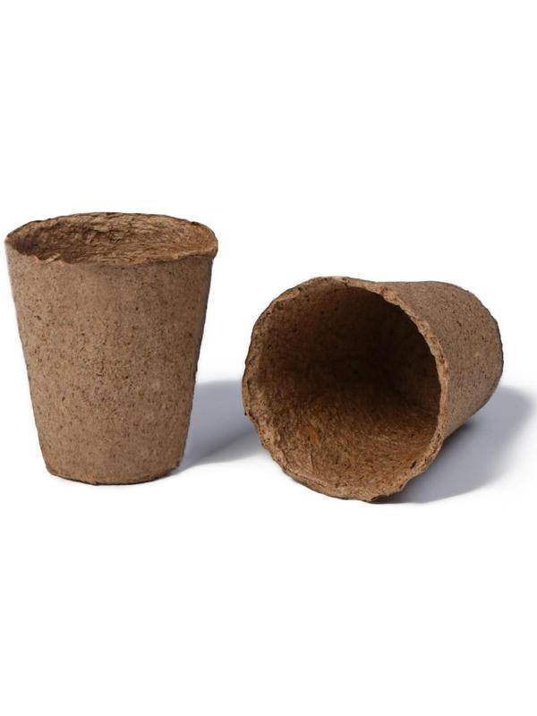 Торфяной горшок Greengo для рассады, 100 мл, 6 × 6 см, 180 шт.