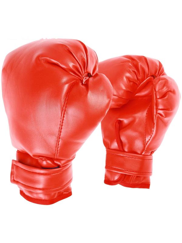 Перчатки боксёрские детские, цвет красный