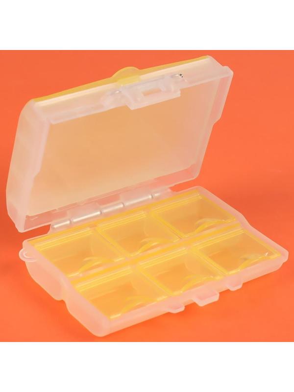 Таблетница «Комбо», 7 секций, цвет МИКС