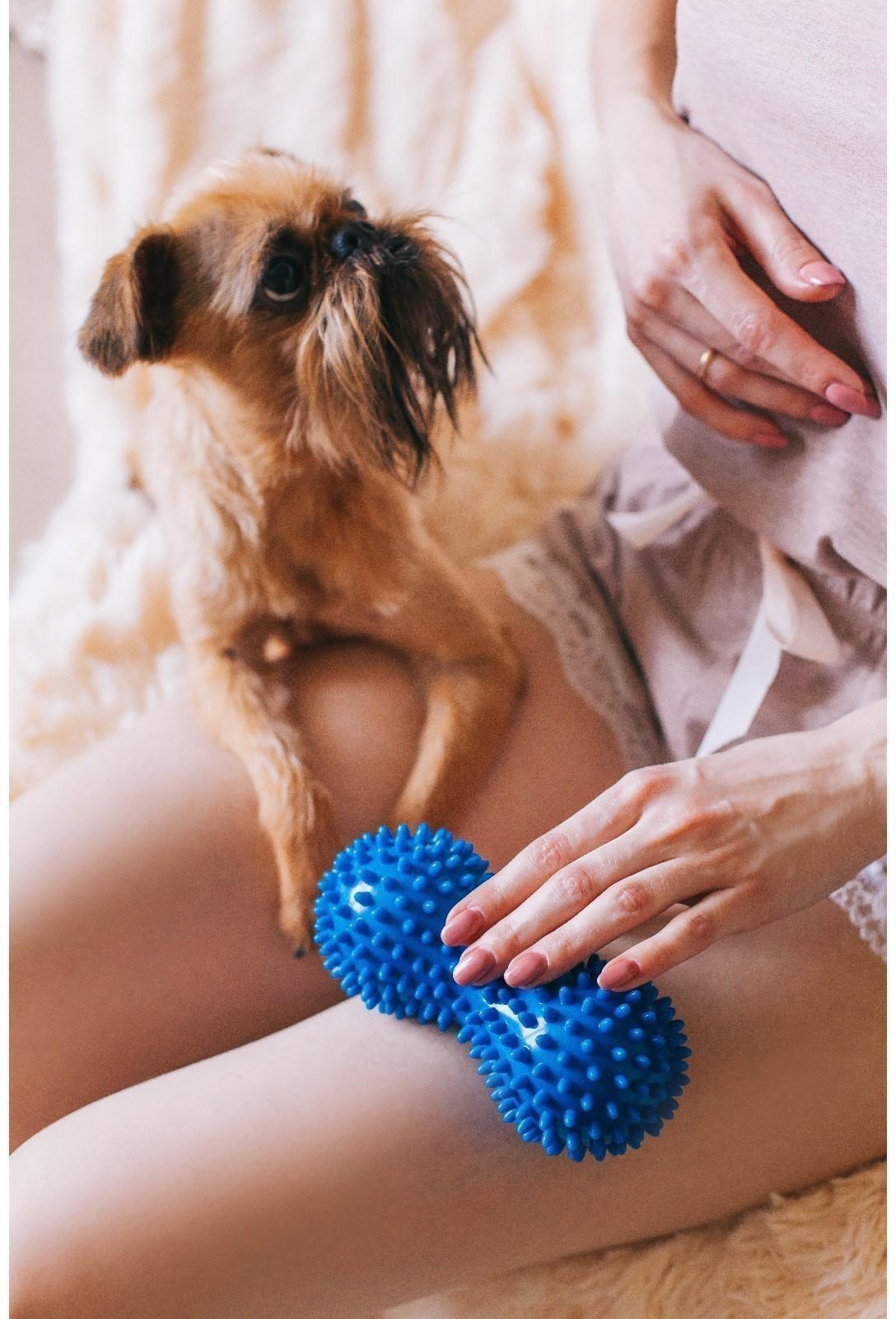 Массажёр универсальный, 14 × 6 см, цвет синий