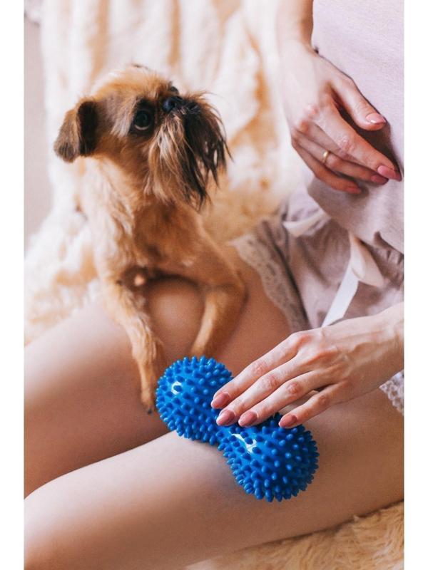 Массажёр универсальный, 14 × 6 см, цвет синий