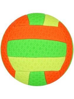 Мяч волейбольный детский, ПВХ, машинная сшивка, 18 панелей, размер 2, цвета микс