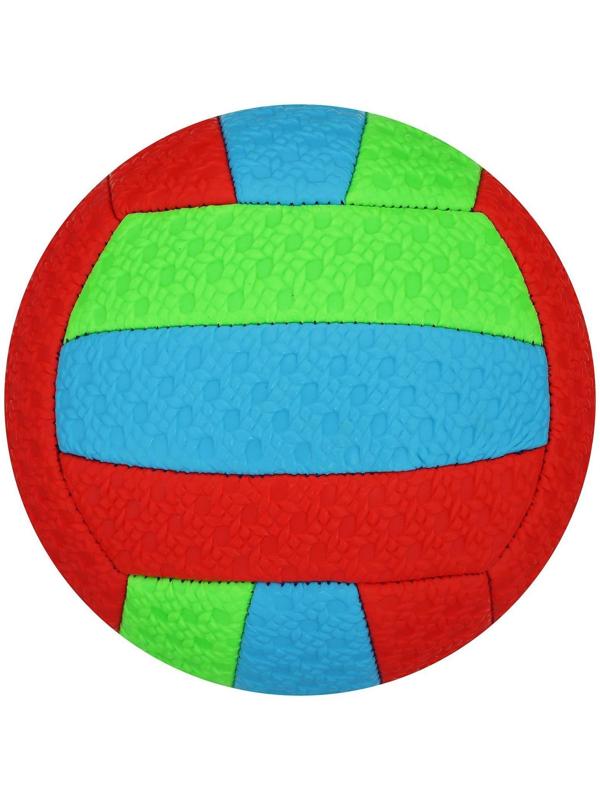 Мяч волейбольный детский, ПВХ, машинная сшивка, 18 панелей, размер 2, цвета микс