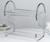Сушилка для посуды Доляна «Стойка», S-образная, 40×23,5×34 см, цвет хром