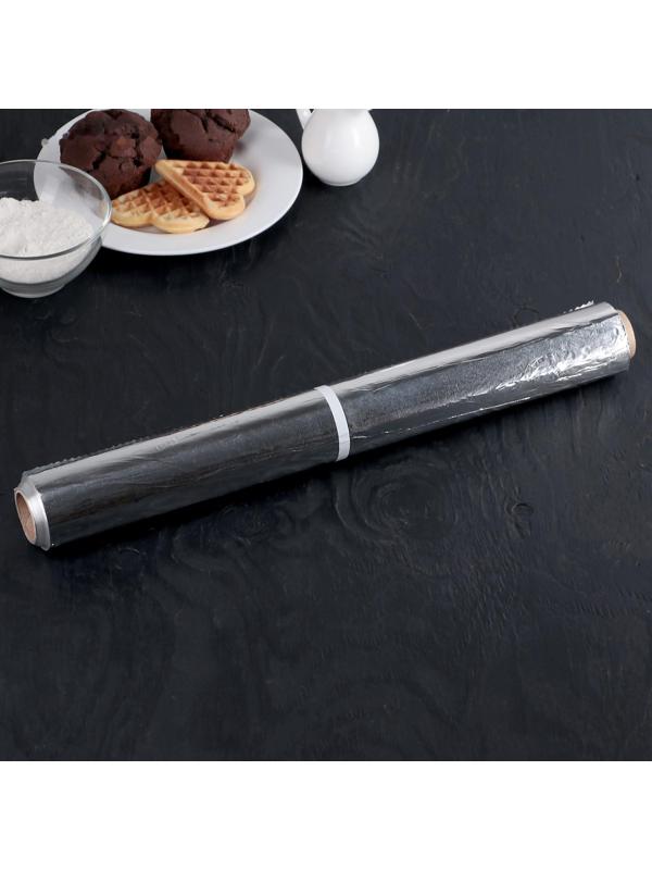 Фольга алюминиевая «Универсальная», 44 см х 100 м, 11 мкм