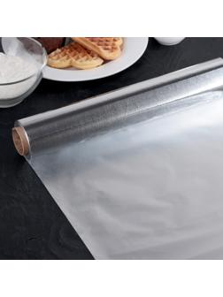 Фольга алюминиевая «Универсальная», 29 см × 100 м, 11 мкм