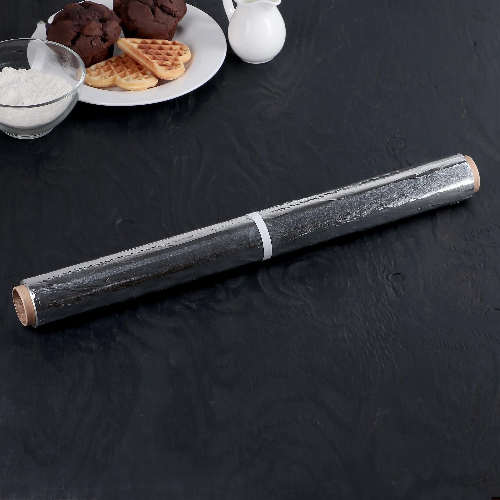 Фольга алюминиевая «Универсальная», 44 см х 50 м, 11 мкм