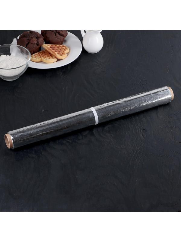 Фольга алюминиевая «Универсальная», 44 см х 50 м, 11 мкм