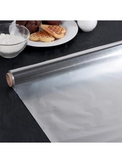 Фольга алюминиевая «Особо прочная», 44 см × 50 м, 14 мкм