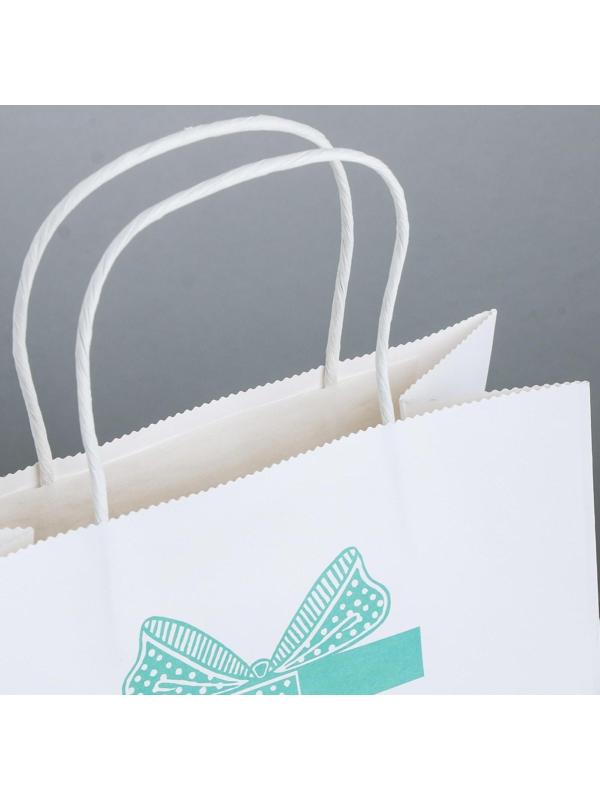 Пакет подарочный «Дарю радость», 22 × 22 × 11 см