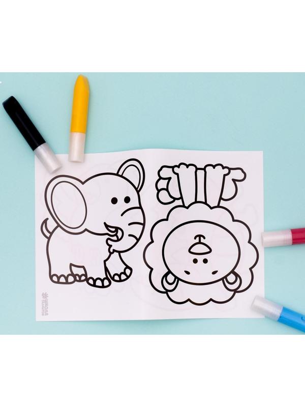 Витражные фигурки «Животные Африки»