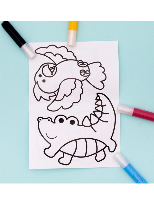 Витражные фигурки «Животные Африки»