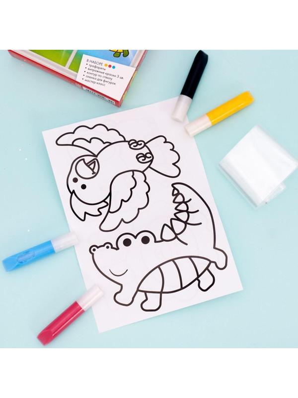 Витражные фигурки «Животные Африки»