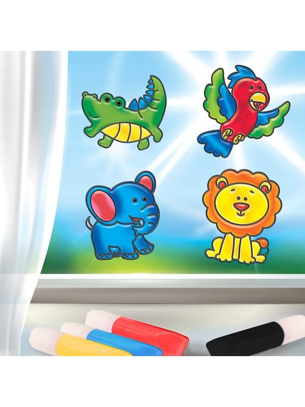 Витражные фигурки «Животные Африки»