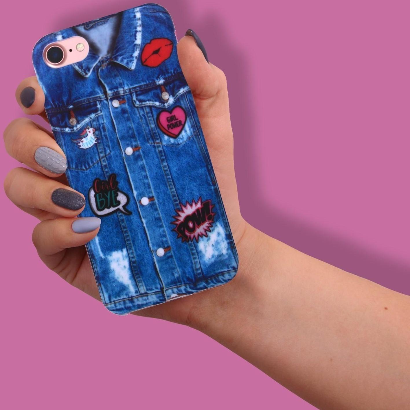 Чехол для телефона iPhone 7 «Молодёжно», soft touch 6.5 × 14 см