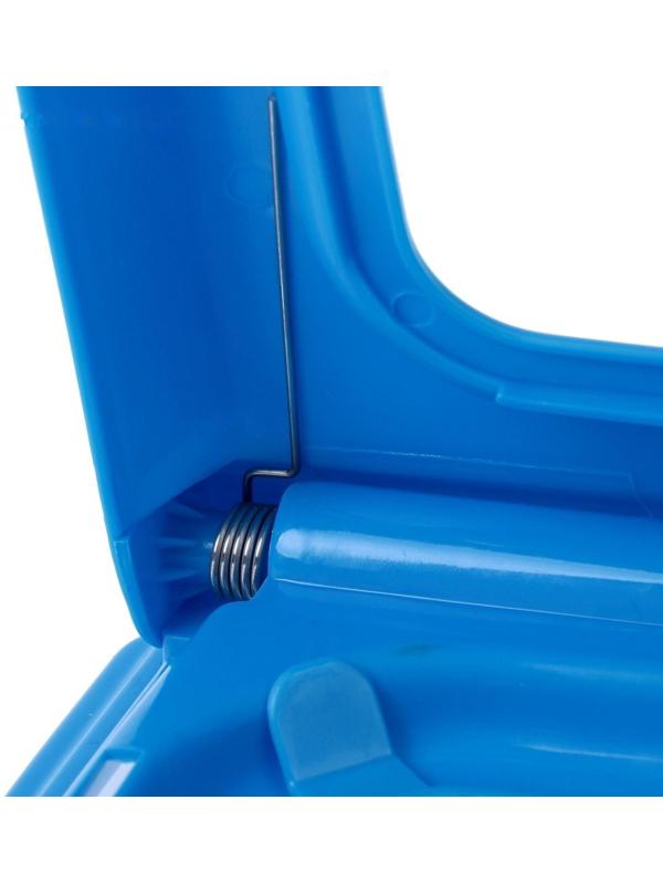 Туалет многофункциональный (под пеленку, со съемной сеткой), 49х36,5х4 см, синий