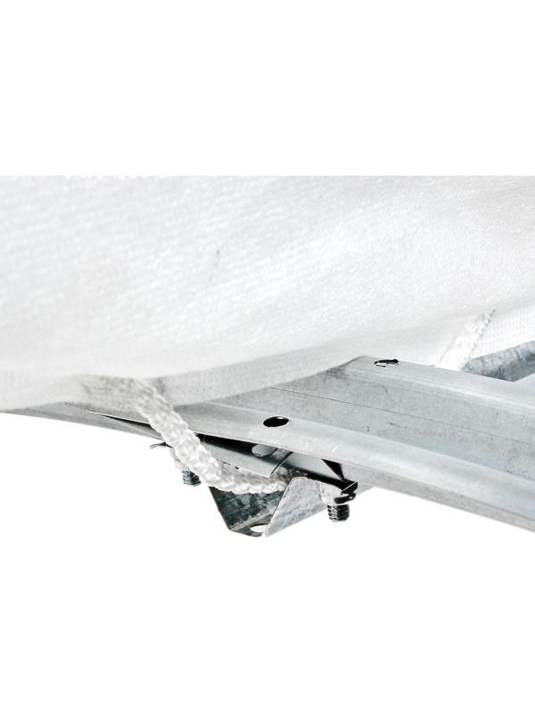 Парник, длина 5 м, оцинкованный профиль из 5 дуг, спанбонд 65 г/м², «Агрощит»