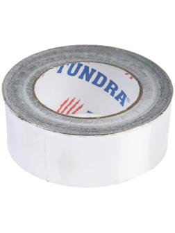 Лента алюминиевая ТУНДРА, клейкая, 25 мкм, 48 мм х 50 м