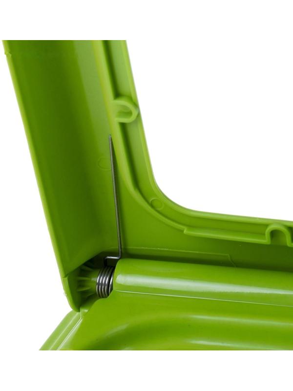 Туалет многофункциональный (под пеленку, со съемной сеткой), 49х36,5х4 см, зеленый