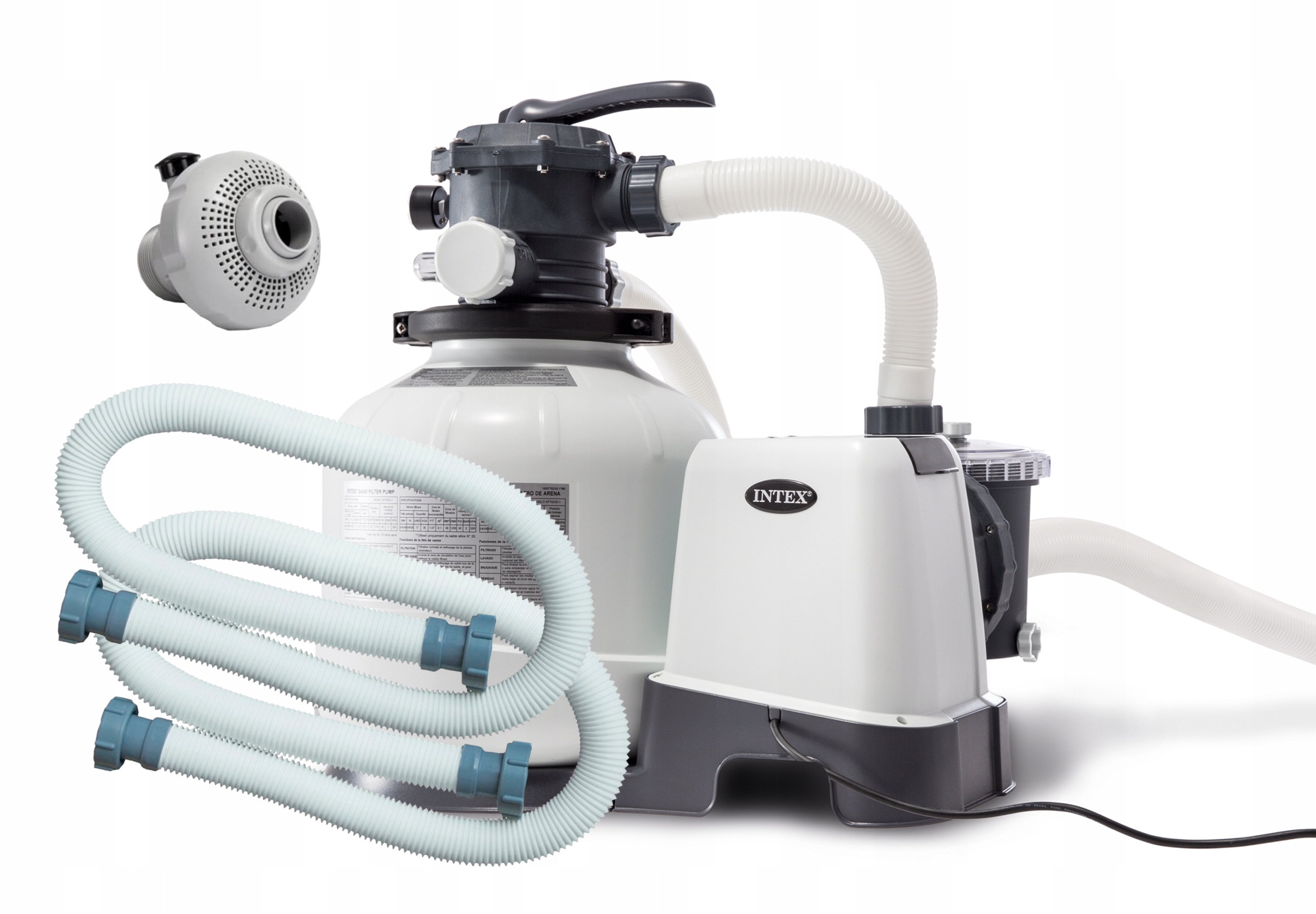 Фильтр-насос для бассейнов песчаный 220-240V, 8000 л/ч, Intex 26648