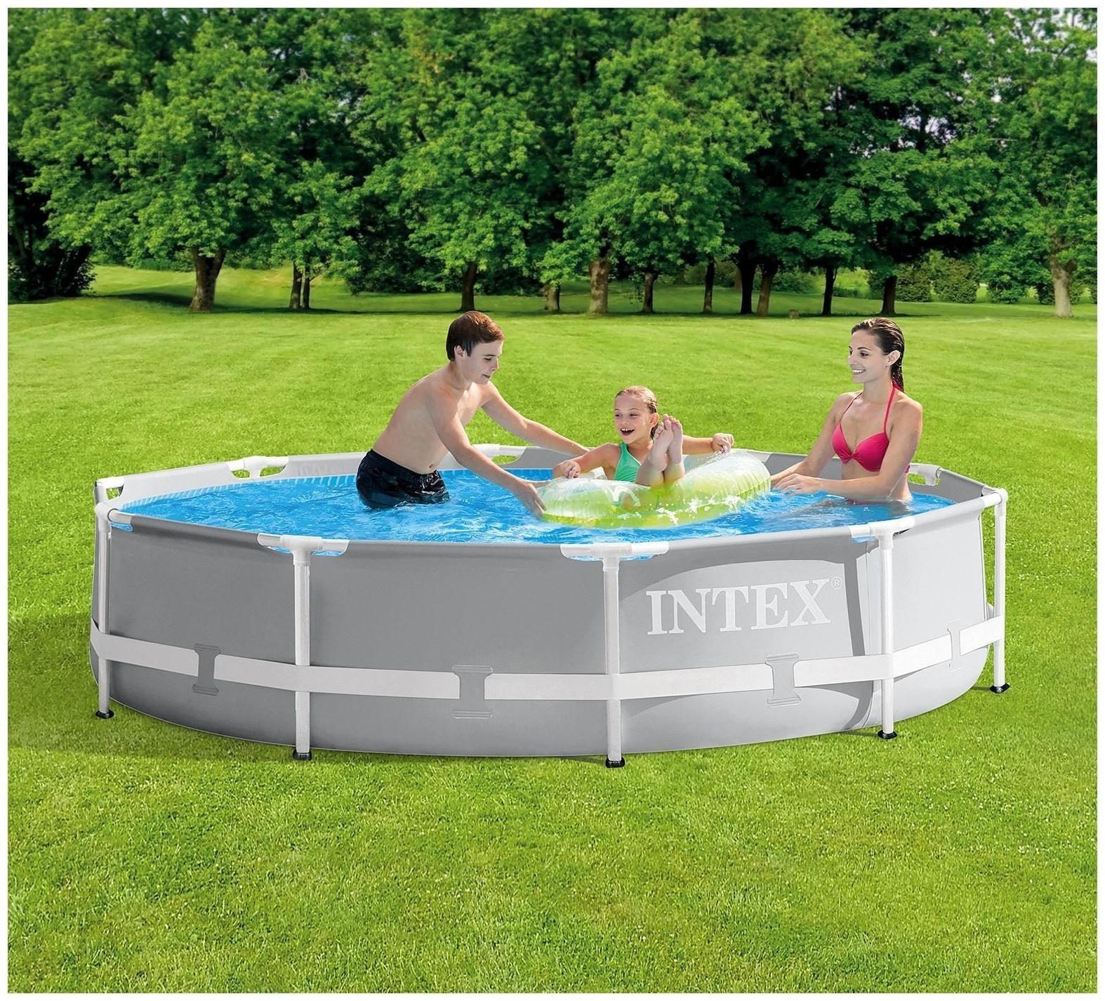 Бассейн каркасный Intex Prism Frame 26700, от 6 лет / 305 х 76 см.