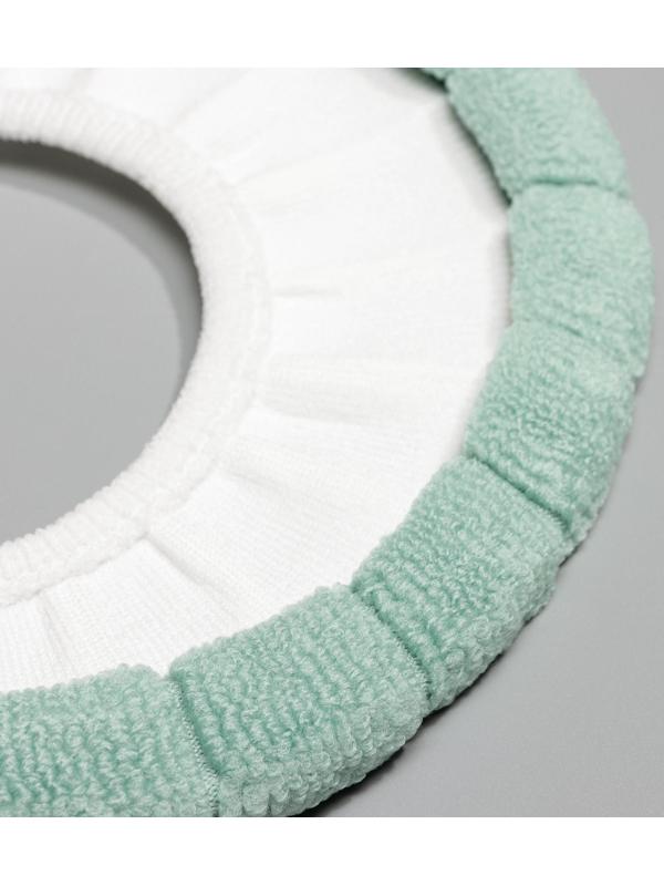 Чехол на сиденье для унитаза на резинке «Полоски», 31,5×31,5 см, 75 г, цвет МИКС