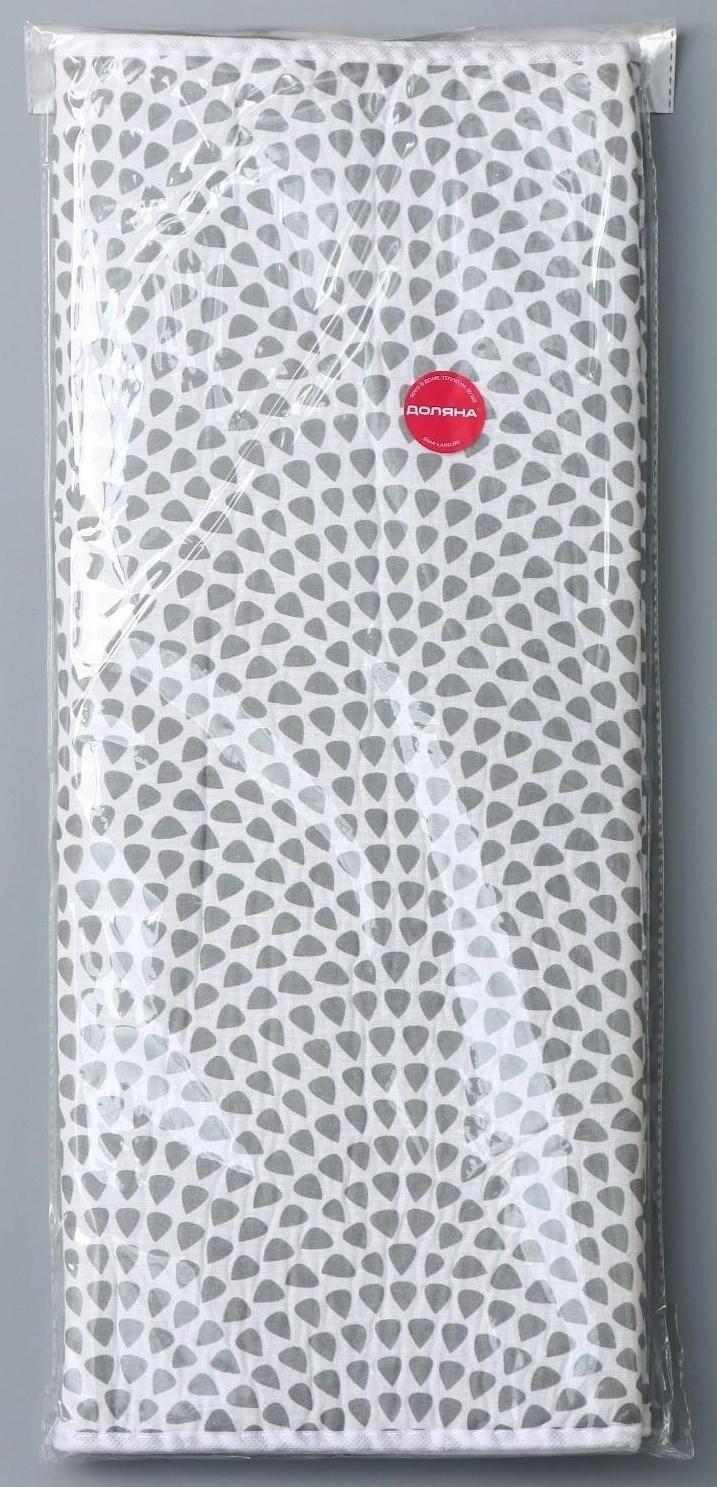 Чехол для гладильной доски Доляна «Ассорти», 140×50 см, цвет МИКС