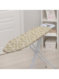 Чехол для гладильной доски Доляна «Ассорти», 140×50 см, цвет МИКС