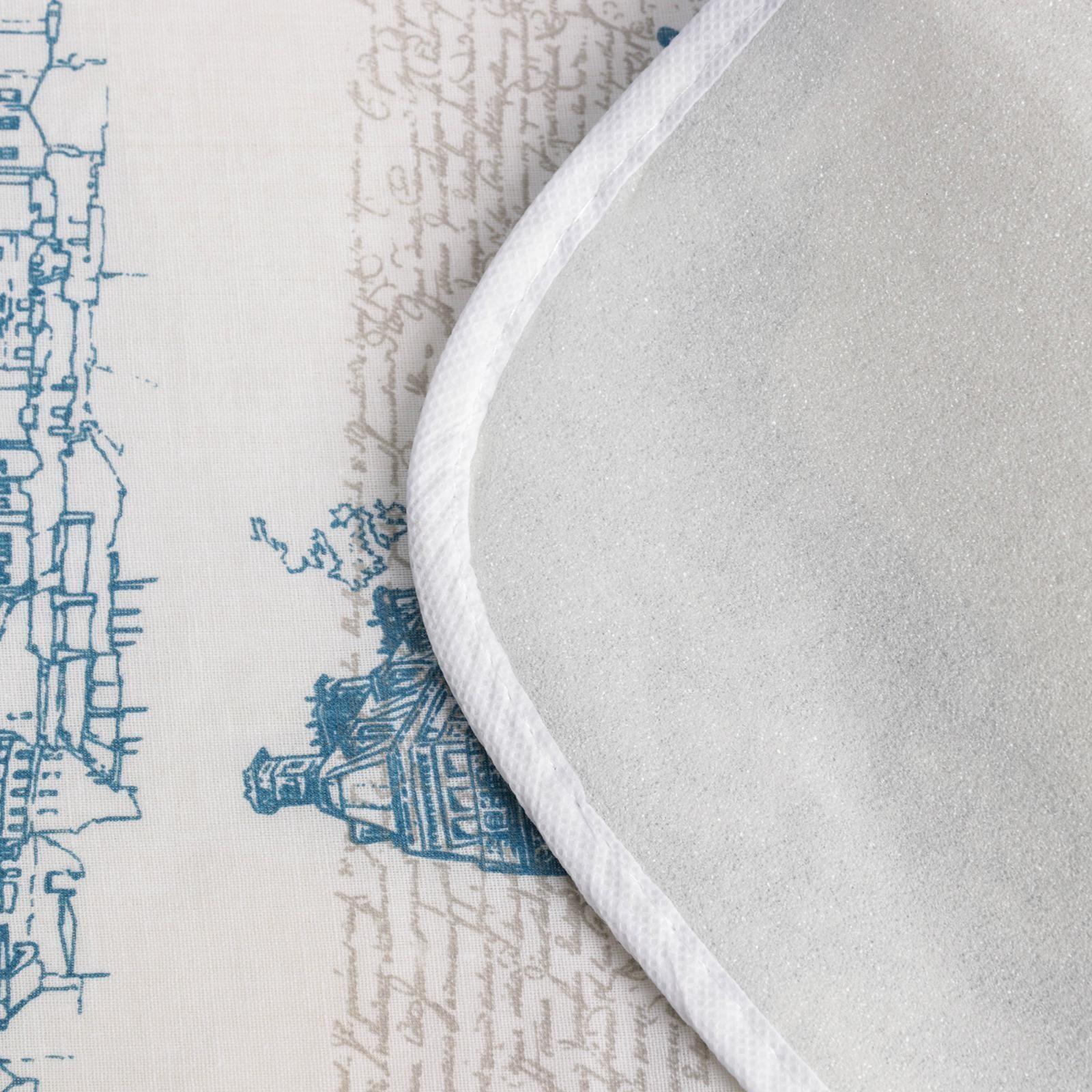 Чехол для гладильной доски «Ассорти», 140×50 см, с поролоном, рисунок МИКС