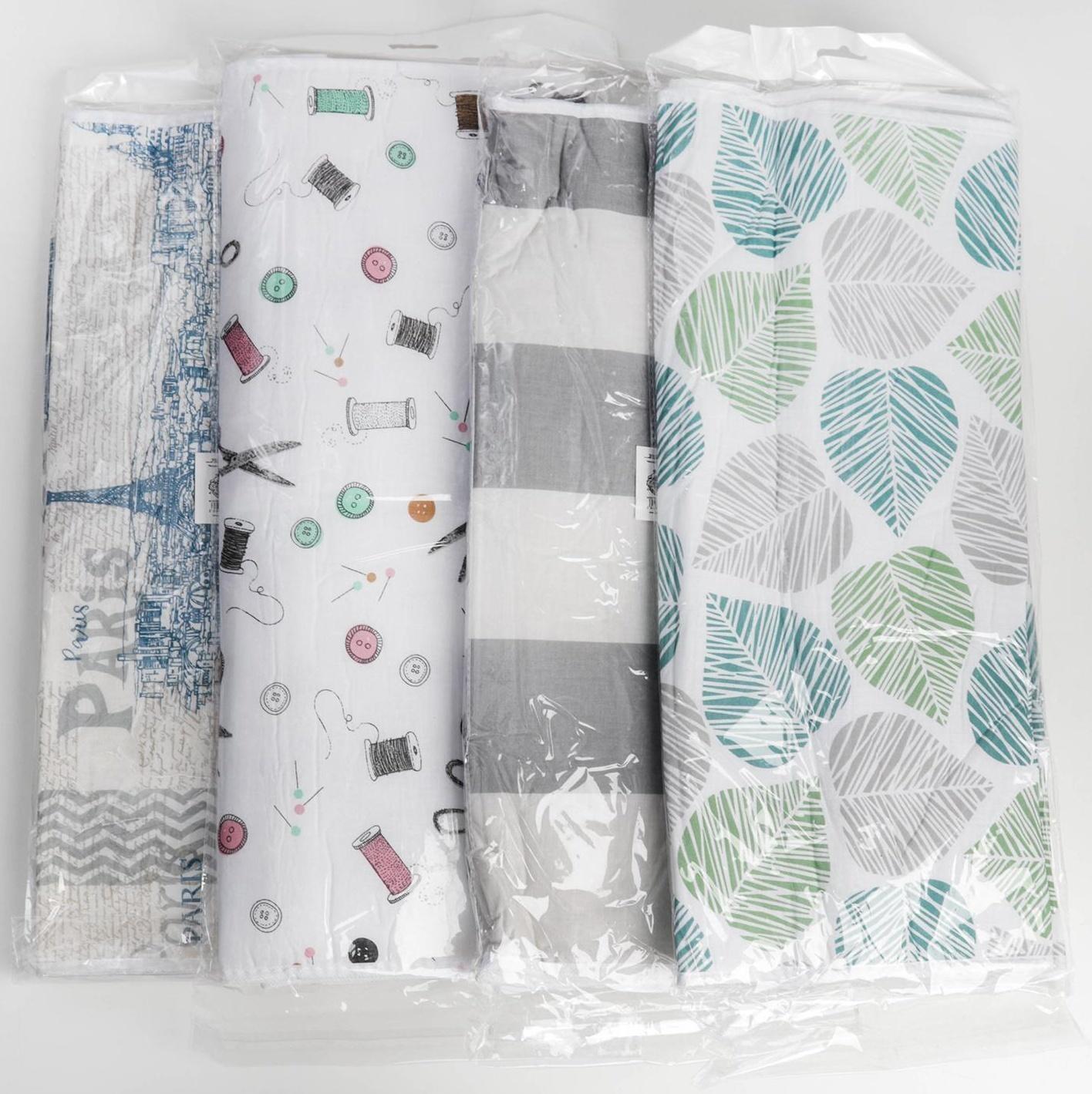 Чехол для гладильной доски «Ассорти», 140×50 см, с поролоном, рисунок МИКС