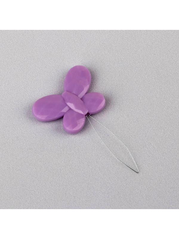 Нитевдеватели «Бабочка», 3,5 × 2,2 × 0,2 см, 10 шт, цвет разноцветный