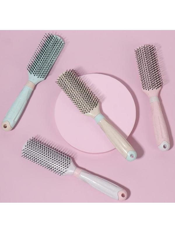 Расчёска массажная, 4 × 23 см, цвет МИКС