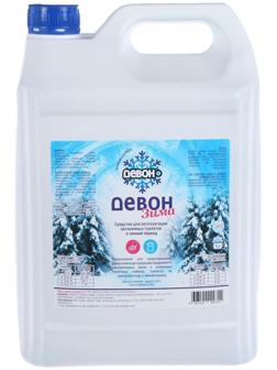 Жидкость ЗИМНЯЯ для биотуалета нижнего бака, 5 л, «Девон-Зима»