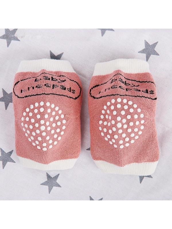 Набор наколенников, 2 шт., от 6 мес., цвет МИКС